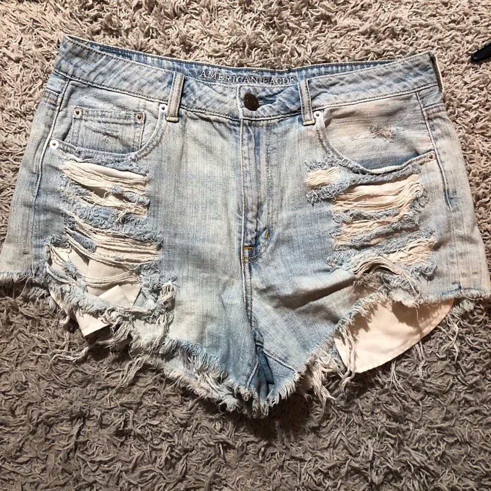 American eagle high waisted shorts